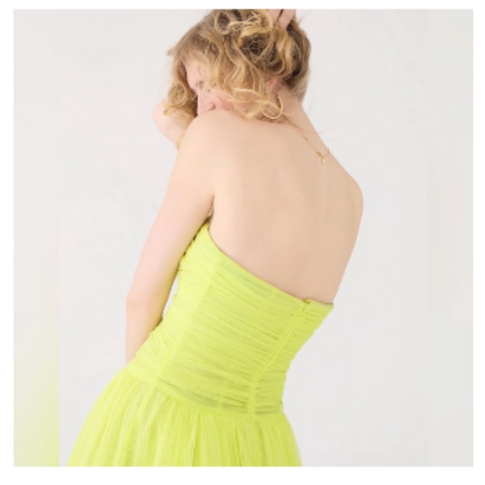 JCrew Collection - Limited-edition Ruched Strapless Tulle Dress - size 8 - NWT - Picture 4 of 16